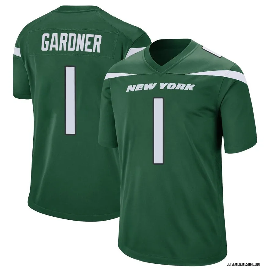 Men's Nike Allen Lazard Gotham Green New York Jets Game Player Jersey Size: Small