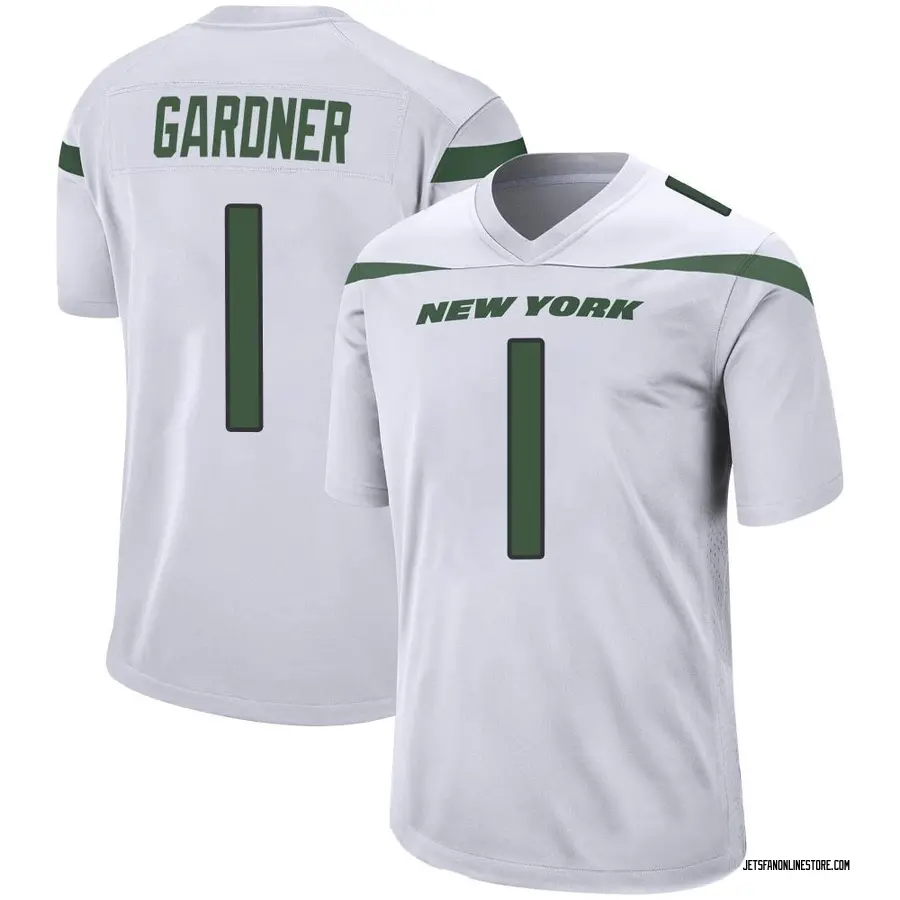 Women's Nike Jermaine Johnson II Gotham Green New York Jets Game Jersey Size: Medium